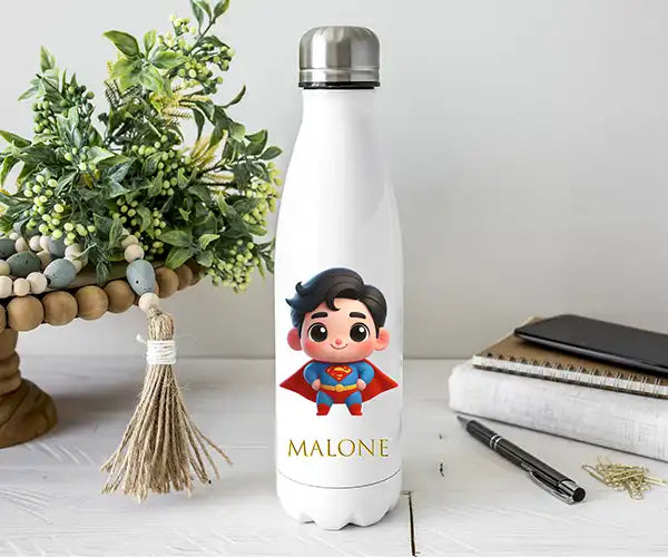 Bouteille Isotherme Superman Personnalisable