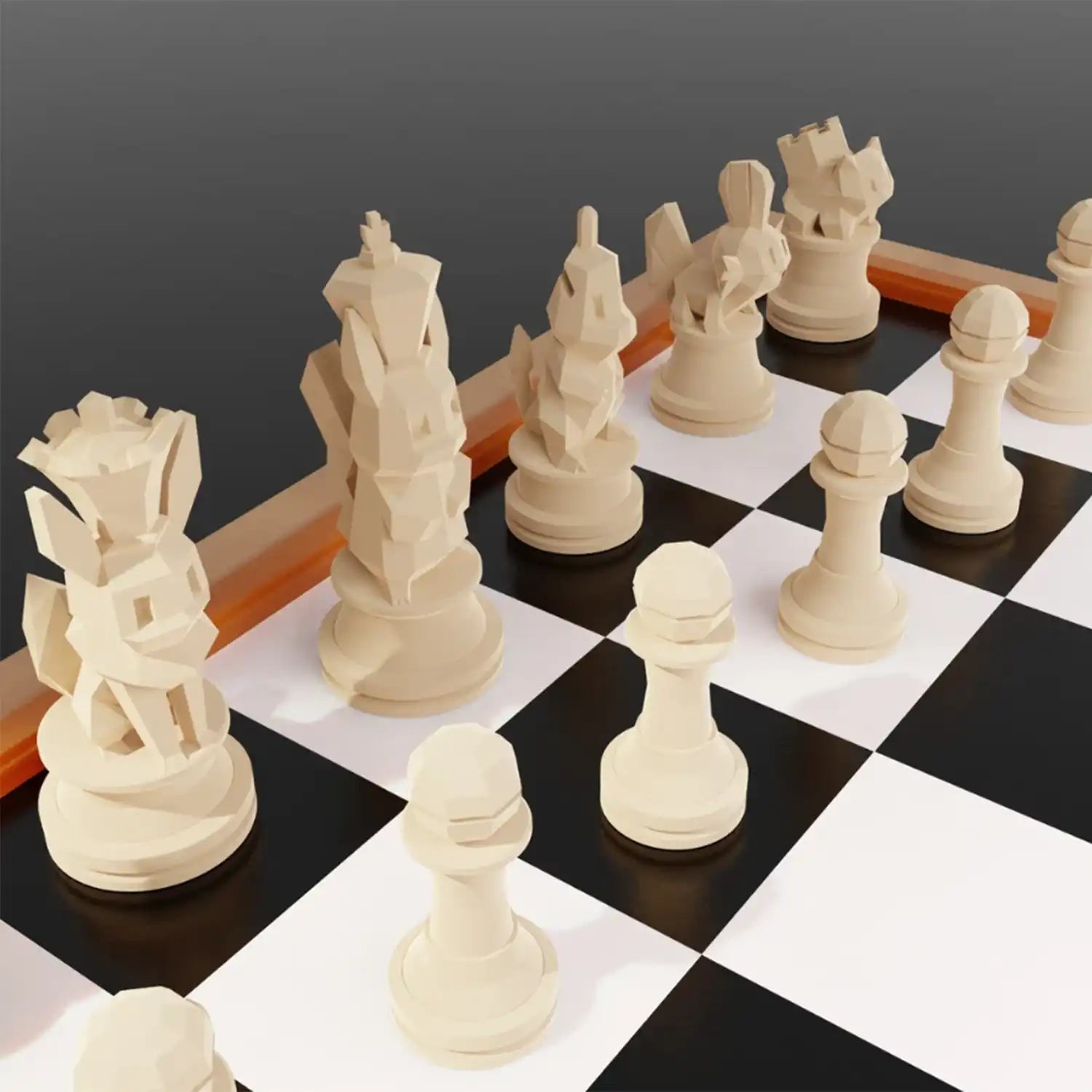 Pièces d'Échecs Pokémon BIBI - 32 Pièces