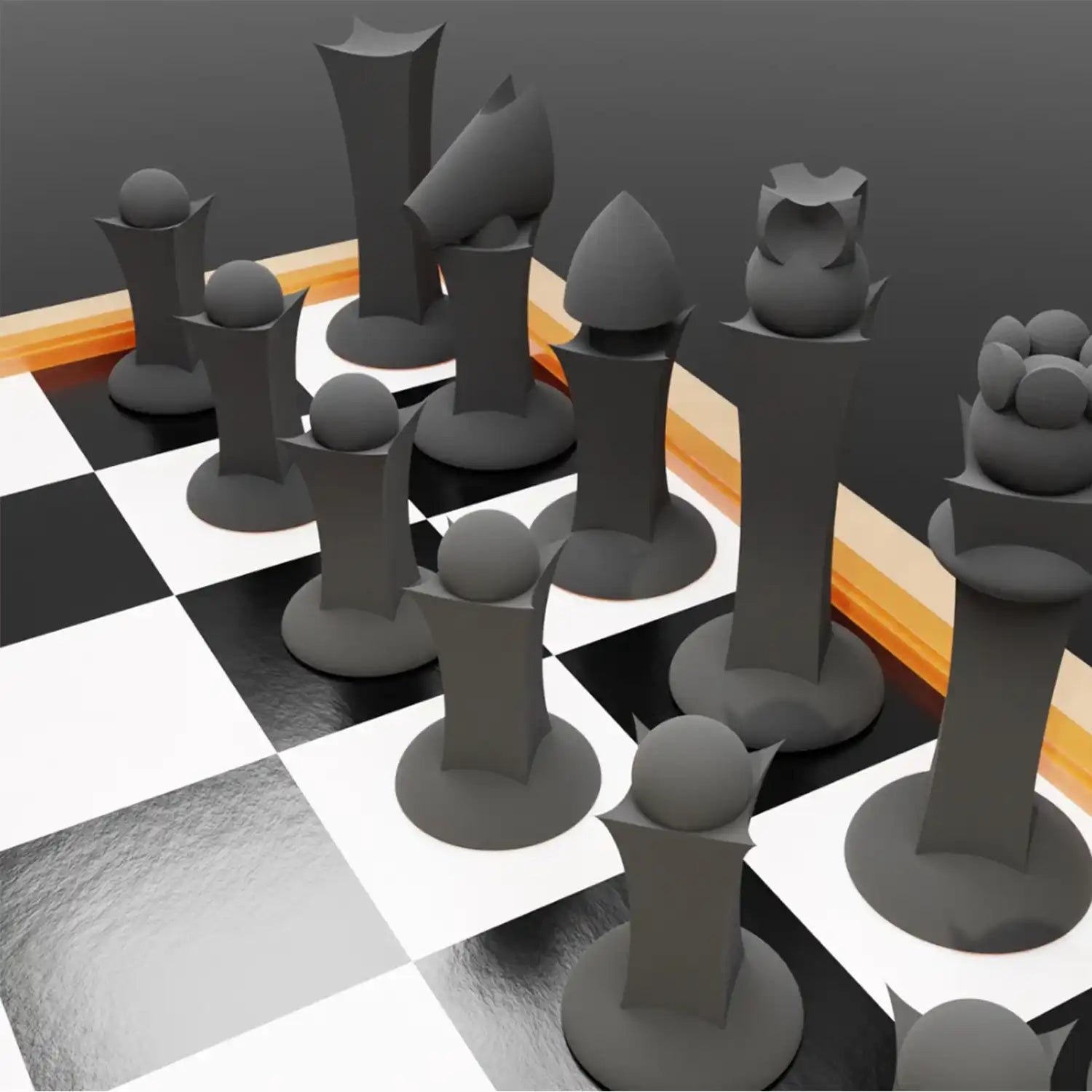 ZED Chess Pieces - 32 Pieces
