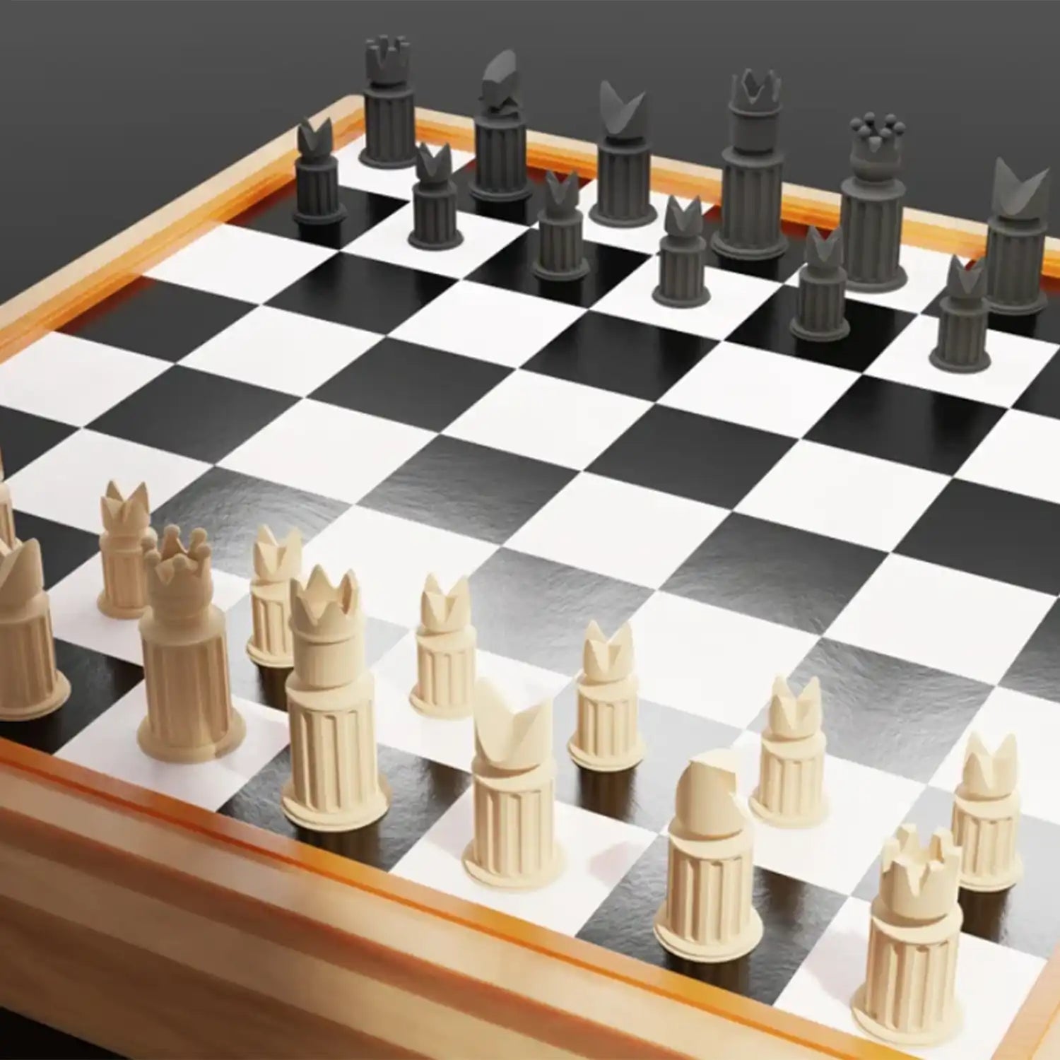 FUKU Chess Pieces - 32 Pieces