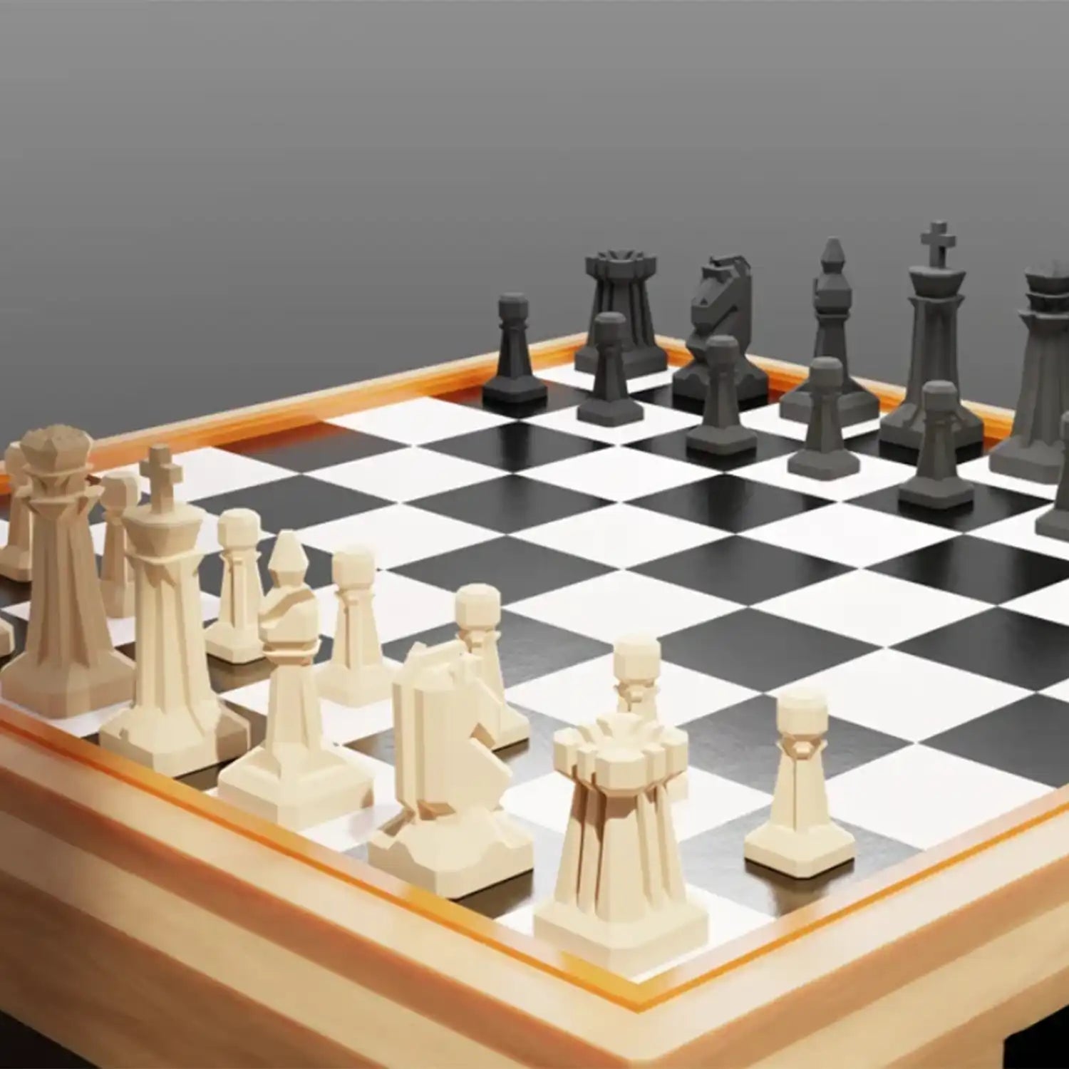 GEO Chess Pieces - 32 Pieces