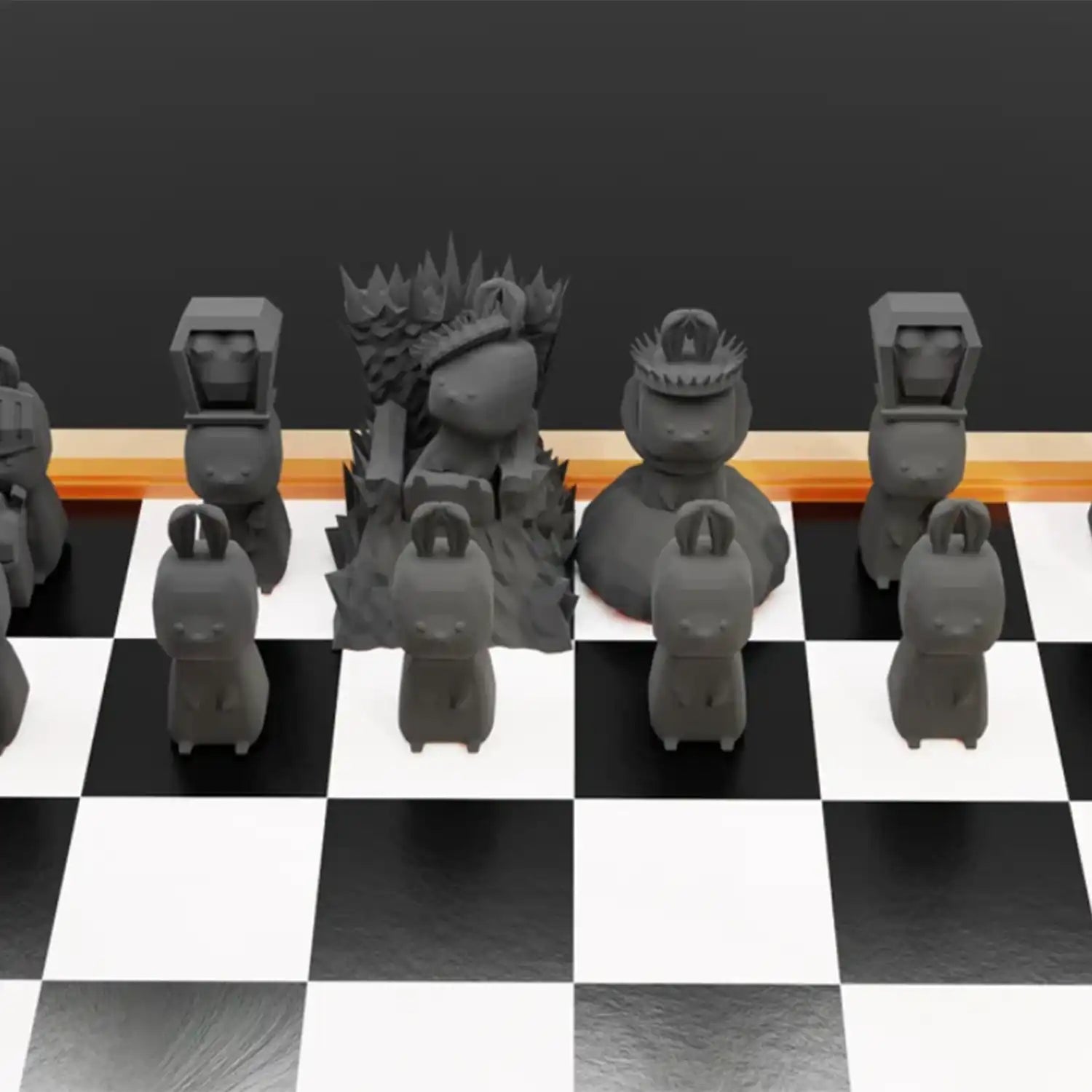 Pièces d'Échecs ZINDA - 32 Pièces
