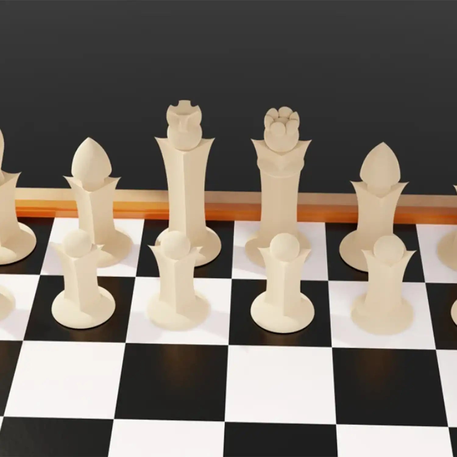 ZED Chess Pieces - 32 Pieces