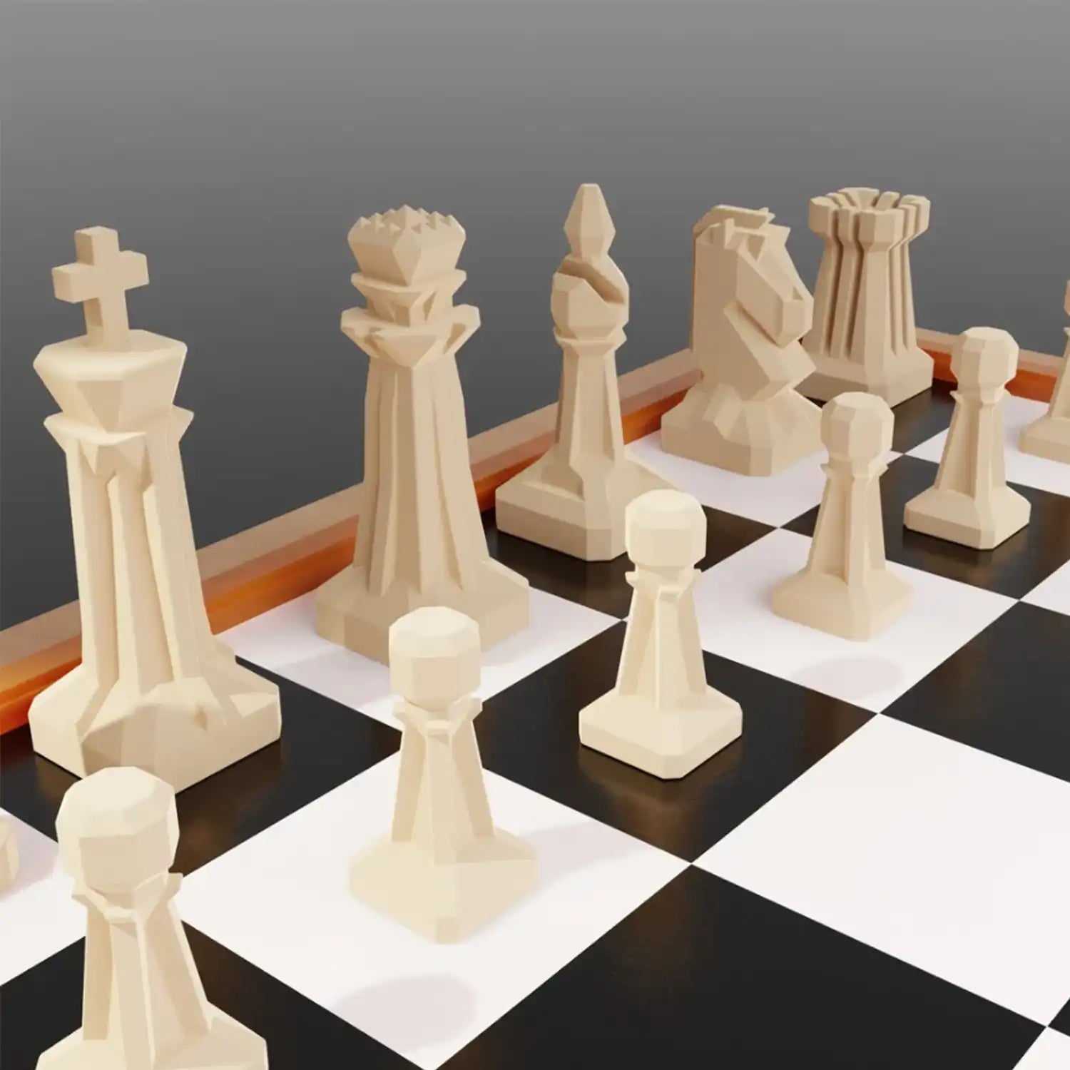 GEO Chess Pieces - 32 Pieces