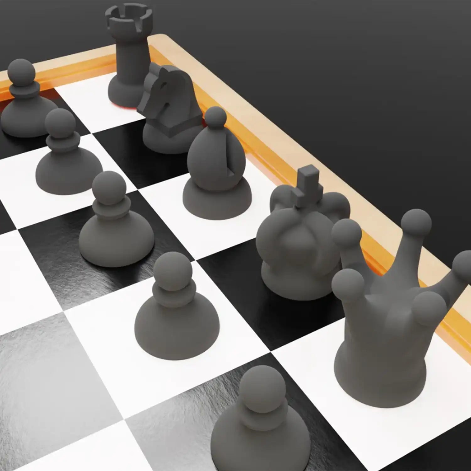 Modern Chess Pieces