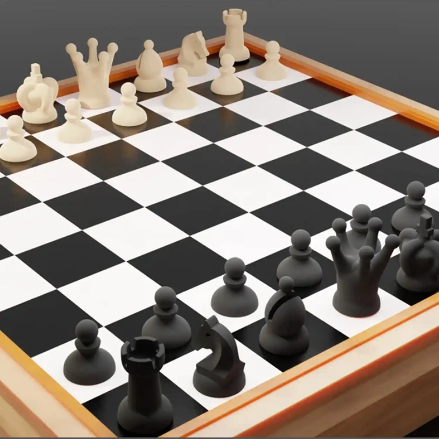 Modern Chess Pieces
