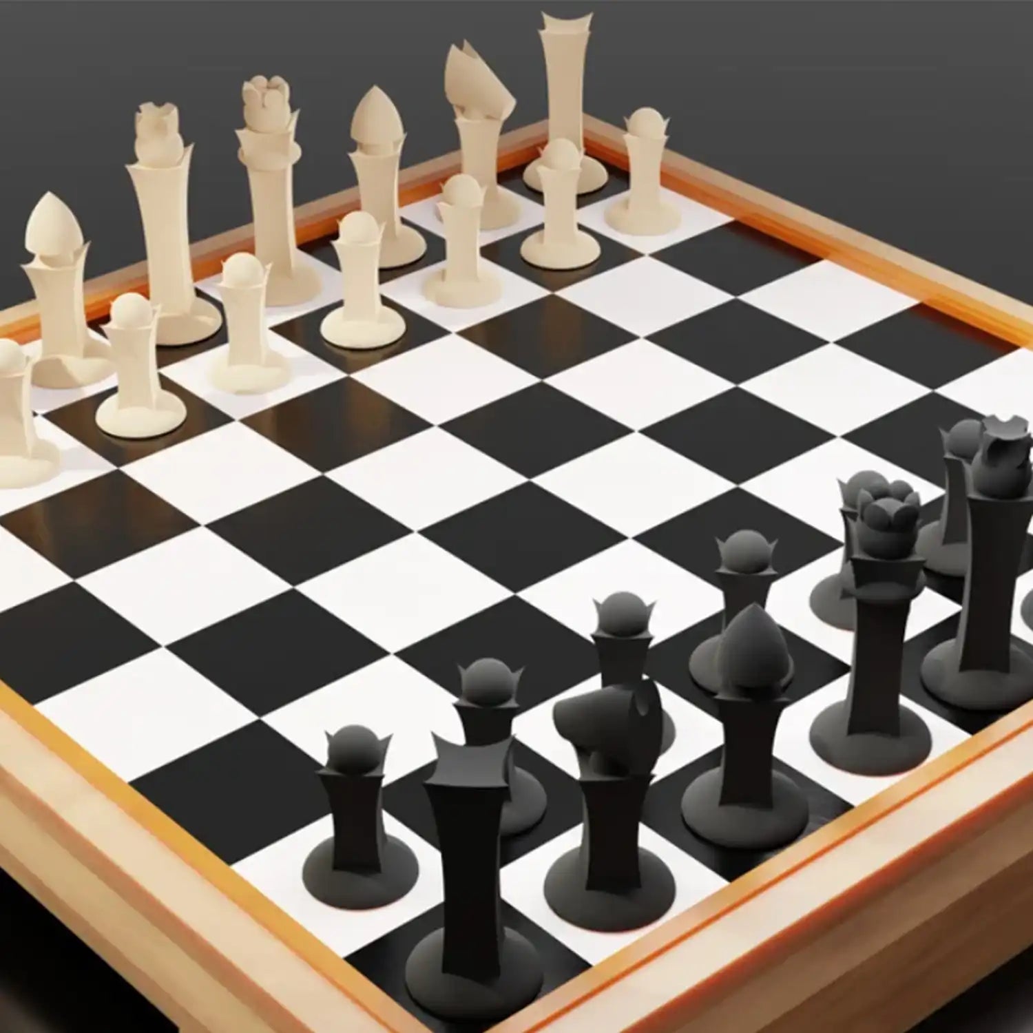 Pièces d'Échecs ZED - 32 Pièces